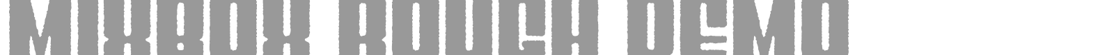 Mixbox font preview